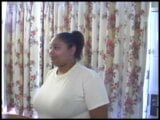 Ebony BBW gets pounded by slender black hunk and creamed snapshot 2