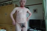 Old man naked cock erection snapshot 8