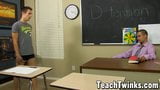 Der versaute Twink Jacobey London umrahmt, bevor er Lehrerin knallt snapshot 2