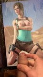 Lara Croft ejaculação de homenagem snapshot 4