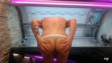 crossdresser has anal doctor in a solarium snapshot 3