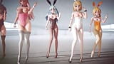 Mmd R-18 anime meisjes sexy dansen (clip 26) snapshot 4