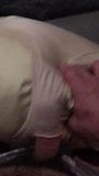 Gusset fuck and cum in silky panties snapshot 16