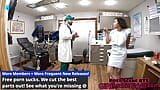 Mara Luv supusă unor experimente electrice ciudate și orgasm la doctorul Tampa și Aria Nicoles mâinile gloved de la GirlsGoneGyno.com snapshot 19