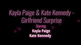 Kate Kennedy si sbatte la tettona Kayla Paige mentre il suo fidanzato li filma snapshot 2