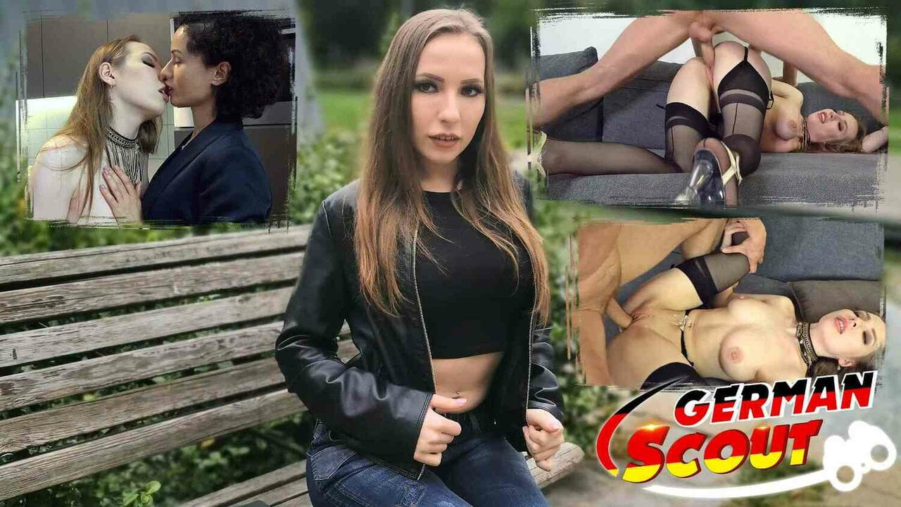 Cercetașă germană - adolescenta cu țâțe mari Lina a vorbit cu futaiul la slujba model