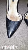 Well worn Zara court high heels dangling snapshot 4