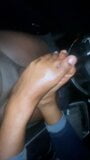 GHETTO FOOTJOB Made Me BUST HARD ON Ms Klassy TOES snapshot 4