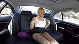 Blonde Babe Kate England Gets Fucked in the Backseat of a Car snapshot 3