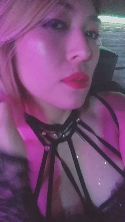 Romina Ayala con lenceria negra