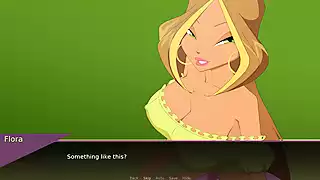 Winx Club Флора және гелий секс
