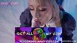 Dirty double penetration with big toys AliceBong snapshot 15