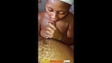 Real Africans - POV CellPhone Footage Gonzo Blowjob in Public Bathroom snapshot 13