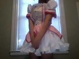 Madoka cosplay strip snapshot 2