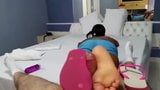 Ebony pink flip flops footjob snapshot 12