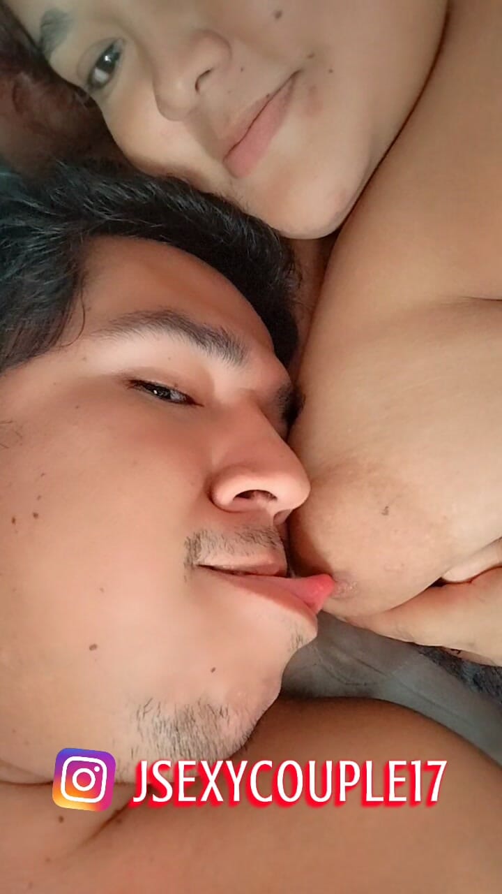 How she loves to suck my huge tits