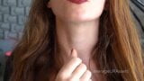 Redhead Goddess LeverageURAssets Boobs JOI Tease ASMR Dirty Talk Sexy Voice Jerk Off Instructions snapshot 5