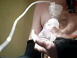 sissy sarah tits milking machine snapshot 6