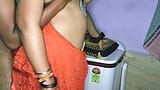 Indian hot StepMom got fucked while washing clothes with Clear Hindi audio snapshot 19