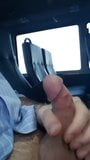 Jerking off on the bus....Big Cum Shot snapshot 4