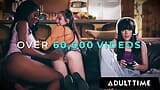 ADULT TIME - Alexis Tae Enjoys HOT 3-WAY With Poly Lesbian Baddies Vanna Bardot & Anna Claire Clouds snapshot 1