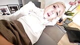 I GOT MY BLONDE SECREATARY ASS FUCKED ON THE OFFICE DESK THEN HE CAME IN MY PANTYHOSE snapshot 15