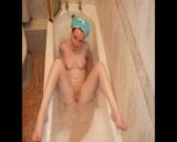 Haley posing naked in Shower Cap snapshot 8