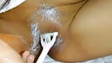 Hot Sri Lankan girl Shaving her TIGHT pussy and FUCKED HARD with BEST FRIEND snapshot 6