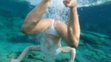 I go diving with my Butt Plug (Anal Dildo swimming) snapshot 10