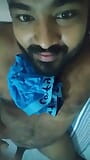 Very horny  hairy sexy shy indian boy doing dirty things during webcam snapshot 13