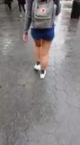 Asian girl walking snapshot 2