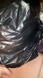 Big tit slut plastic bag breath play snapshot 11