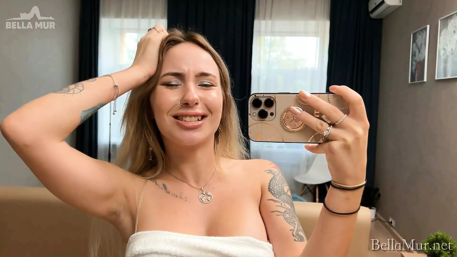 Free watch & Download Sex Vlog - My first double penetration in years! Behind the scenes of porn creating - by Bella Mur