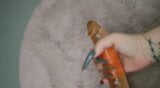 Dildo HandJob with extrem Long nails snapshot 8