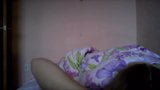 Hacked laptop camera. Girl plays with her big breasts. snapshot 6