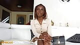 Gran culo negro de culo de burbuja amateur en entrevista de trabajo falso - africancasting snapshot 4