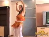 Busty Merilyn belly dancing plus whipped cream & huge dildo snapshot 2