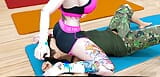 Flirty F (Oppai Comics) - 6부 - MissKitty2K의 섹시한 레슬링 snapshot 3