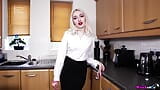 Tattooed Blonde Kitty Marie Really Wants That Pay Raise snapshot 1