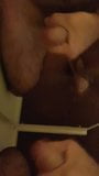 Wank and cum on mirror in hotel snapshot 3