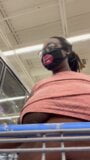 Nookiescookies flashing her nipples in Walmart snapshot 6
