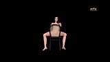 Animated 3d porn video of a beautiful girl fiving sexy poses snapshot 9