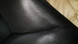 China Market Shiny Latex Leather Pvc Vinyl Rubber Pants Legg snapshot 3