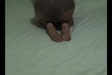 crossdresser pantyhose on bed 004 snapshot 6