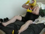 the fat stinky Gummistiefel Piss Schwein in black singlet snapshot 14