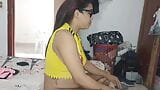 Une adolescente brune de 18 ans se fait baiser - vidéo full HD de gros seins latina snapshot 4