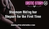 Stepmom Riding her Stepson for the First Time snapshot 1