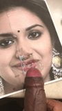 Keerthi Suresh close -up gezicht cumtribute snapshot 10