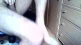 Foot torture with rubber bands and wooden spoon. snapshot 22