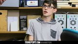YoungPerps - Nerdy Twink Railed Out By A Security Guard snapshot 3